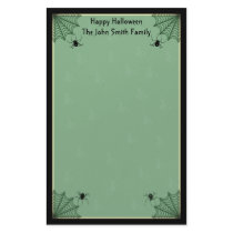 Halloween Family Stationery by AngelPearlGirl Halloween Family Stationery