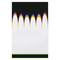Halloween Fang Drapes flyers