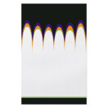 Halloween Fang Drapes Flyer Design