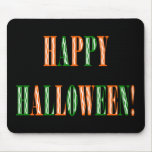 Halloween Festival Text mousepads