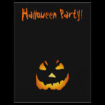Halloween Flyer: Jack-o-Lantern
