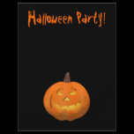 Halloween Flyer: Jack-o-Lantern
