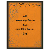 HALLOWEEN FLYER -REVERSABLE