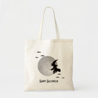 Halloween Flying Witch bag