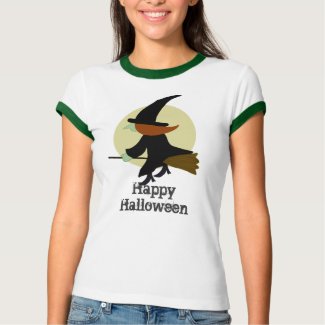 Halloween Flying Witch shirt