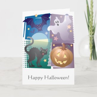 Halloween Foursome card