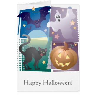 Halloween Foursome Card