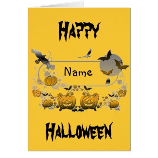 Halloween Frame card