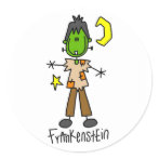 Halloween Frankenstein Stick Figure Sticker sticker