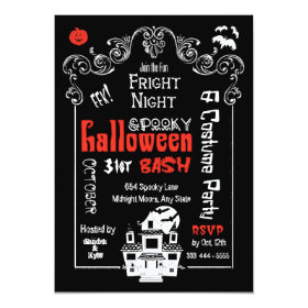 Halloween Fright Night Party Invitation- Groupon 5