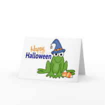 Halloween Frog cards