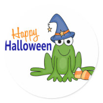 Halloween Frog stickers