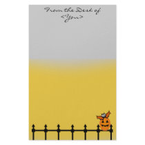 Halloween Gate Stationery Design