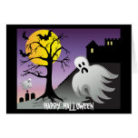 Halloween Ghost Bats 10% Off Sale Cards