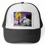 Halloween Ghost Bats 10% Off Sale Mesh Hat