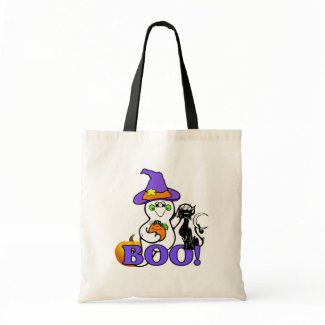 Halloween Ghost Boo bag