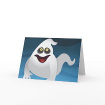 Halloween Ghost card by holiday_tshirts Halloween Ghost card