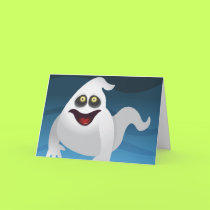 Halloween Ghost card