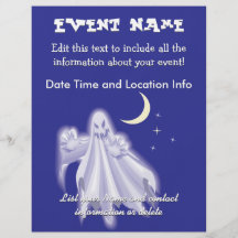 Halloween Ghost Flyers