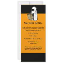 Halloween Ghost Invitation