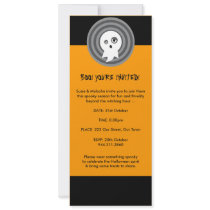 Halloween Ghost Invitation