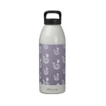 Halloween Ghost Pattern Reusable Water Bottle