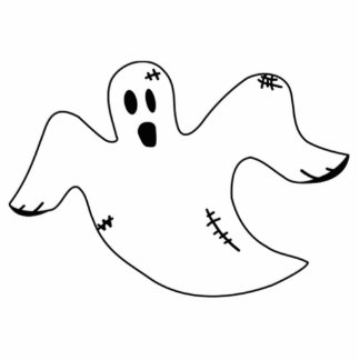 Halloween Ghost Photo Cutouts