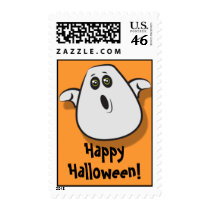 Halloween Ghost! postage by FredzCards Halloween Ghost! postage
