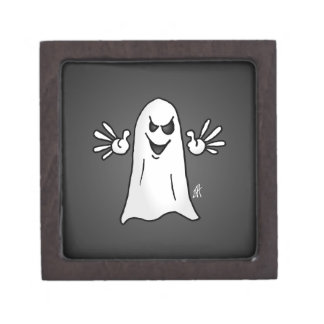 Halloween Ghost Premium Jewelry Boxes