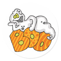 Halloween Ghost stickers
