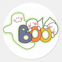 Halloween Ghost stickers