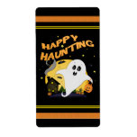 Halloween Ghost Treat Bag Labels