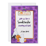 Halloween Ghosts Party Invitation