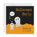 Halloween Ghosts party invitation invitation