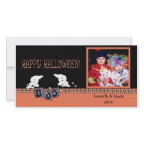 Halloween Ghosts Photo Card photo cards by StarStock Halloween Ghosts Photo Card photo cards