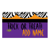 Halloween Gift Tag business cards