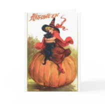 Halloween Girl cards by primitivelyours Halloween Girl cards