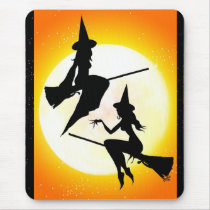 Halloween Girlz mousepads by DimarieDesigns Halloween Girlz mousepads