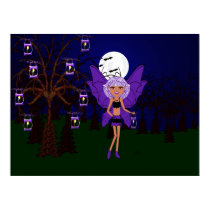 Halloween Gothic Faery Eve Hallow Poster posters