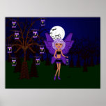 Halloween Gothic Faery Eve Hallow Poster