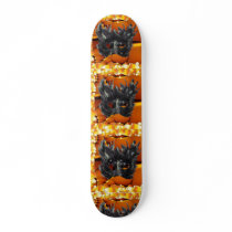 Halloween Gothic Mask Skateboard