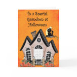 Halloween Grandson Card