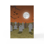Halloween: Graveyard Scene: cards