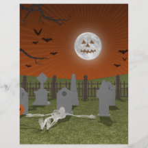 Halloween: Graveyard Scene: Custom Flyer