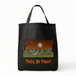 Halloween: Graveyard Scene: Trick or Treat Bag