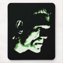 Halloween - Green Franky Mousepad