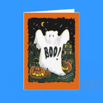 Halloween Greeting Card by ZachBear Halloween Greeting Card