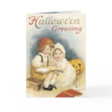 Halloween Greeting Card Cute Kids by golden_oldies Halloween Greeting Card Cute Kids