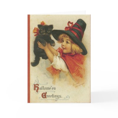 Halloween Greeting Card for Kids by golden_oldies