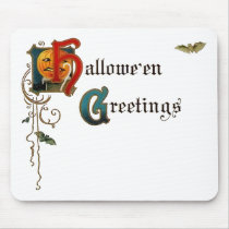 Halloween Greeting Mousepad